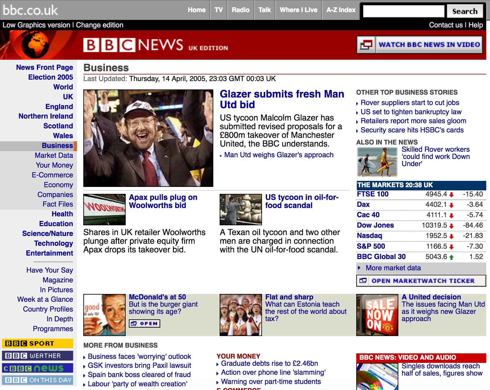 27 Years of BBC  Website Website Design History 31 Images 